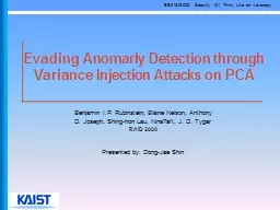 Evading Anomarly Detection through Variance Injection Attac