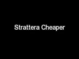 Strattera Cheaper