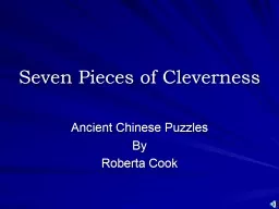 Seven Pieces of Cleverness