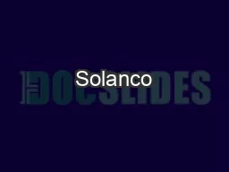 Solanco