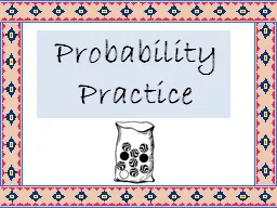 Probability Practice