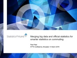 Merging big data and official statistics for