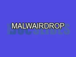 MALWAIRDROP