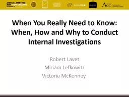When You Really Need to Know: When, How and Why to Conduct