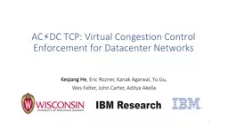 AC⚡︎DC TCP: Virtual Congestion Control Enforcement for