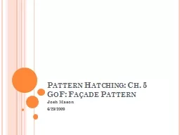 Pattern Hatching: Ch. 5