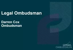 Legal Ombudsman