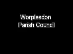 Worplesdon Parish Council