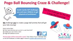 Pogo Ball Bouncing Craze