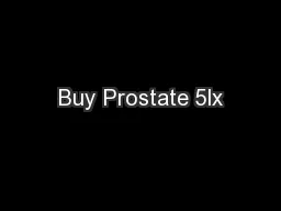 Buy Prostate 5lx