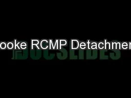 Sooke RCMP Detachment