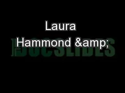 Laura Hammond &