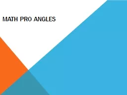 Math Pro Angles