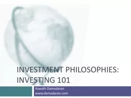 Investment Philosophies: