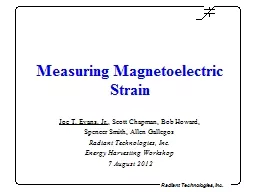 Measuring Magnetoelectric Strain