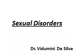 Sexual Disorders