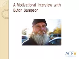 A Motivational Interview with