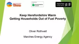 Keep Herefordshire Warm