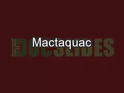 Mactaquac