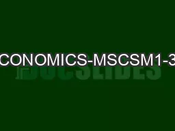 ECONOMICS-MSCSM1-33