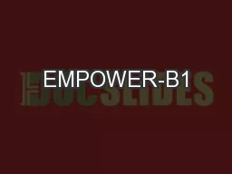 EMPOWER-B1