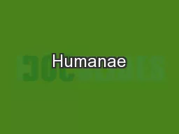 Humanae