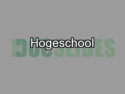 Hogeschool