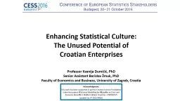 Enhancing Statistical Culture: