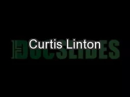 Curtis Linton