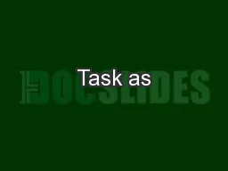 Task as