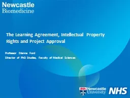 The Learning Agreement, Intellectual Property Rights and Pr
