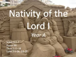 Nativity of the Lord I