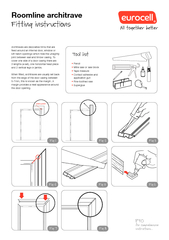 Roomline architrave Fiting instructions Architraves ar