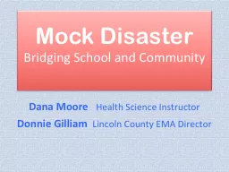Mock Disaster