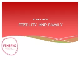 FERTILITY AND FAMILY