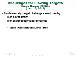 Challenges for Flowing