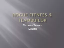 Rogue Fitness &