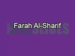 Farah Al-Sharif