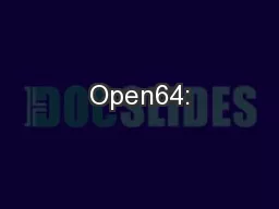 Open64: