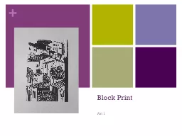 Block Print