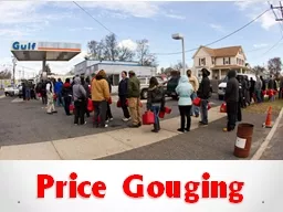 Price Gouging
