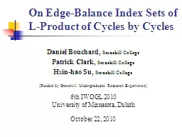 On  Edge-Balance Index Sets of L-Product of Cycles by Cycle