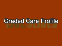Graded Care Profile