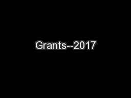 Grants--2017