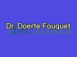 Dr. Doerte Fouquet