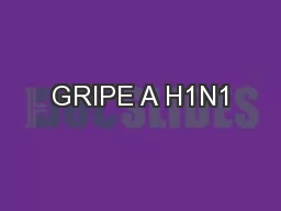 GRIPE A H1N1