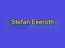Stefan Ekeroth