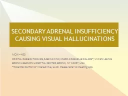 SECONDARY ADRENAL INSUFFICIENCY
