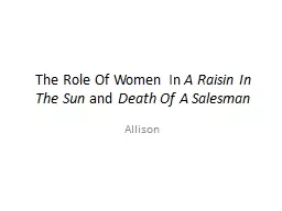 The Role of Women in