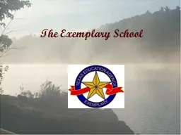 The Exemplary School